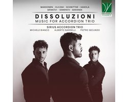 Sirius Accordion Trio - Dissoluzioni: Music For Accordion Trio (CD)