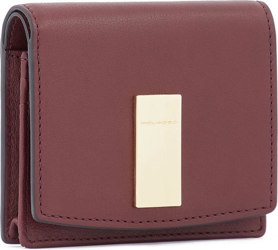 VISCONTI Bifold leren damesportemonnee Colorado Combination leer meerkleurig portemonnee (CD-22) RFID, R13 -rood, Medium, CD22