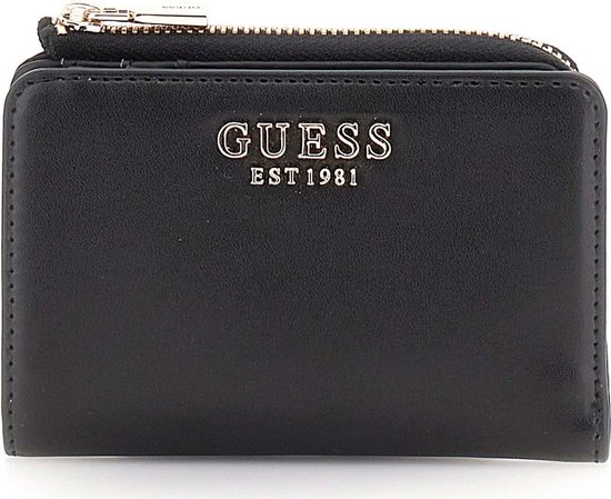 GUESS Porte-monnaie Laurel SLG Zip Around Wallet Black Noir