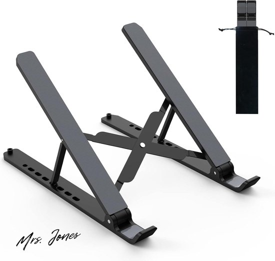 Ergonomische laptopstandaard voor bureau, notebookstandaard, compatibel met de meeste
