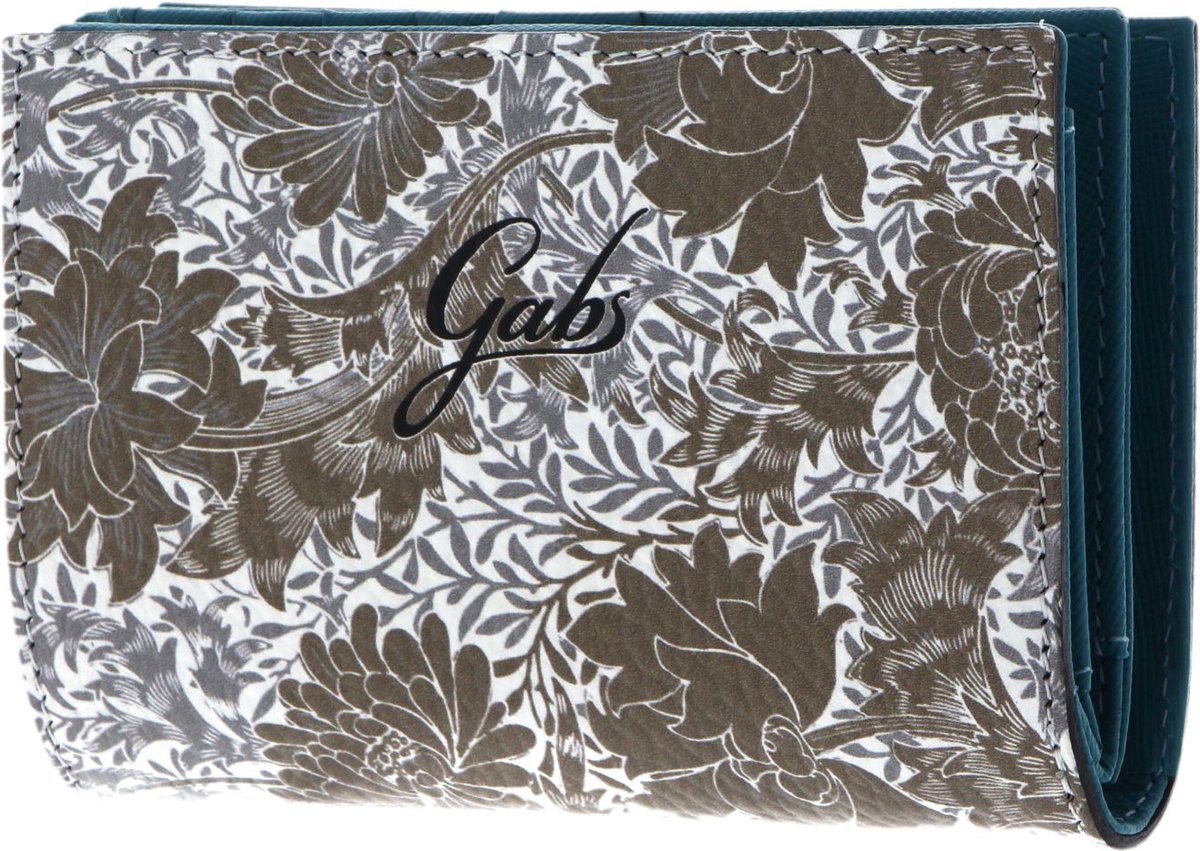 Gabs Leren Portemonnee GMONEY14 Wallpaper Ruga Black Wallet Peonia Toni Beige Lichtbruin