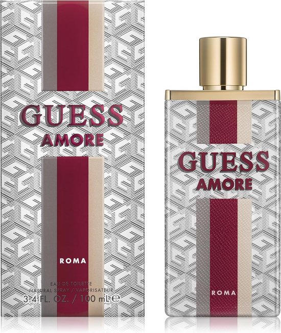 GUESS Amore Roma Eau de Toilette Dames - Fruitige geur met jasmijn en roos - 100ml