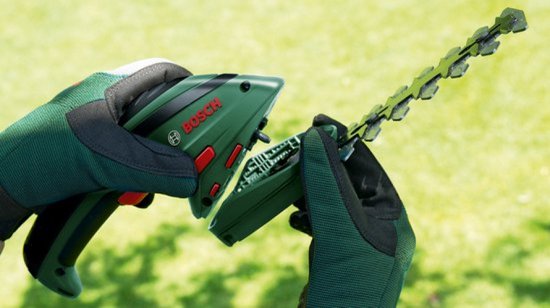 Snoerloze elektrische heggenschaar 20V snoerloze kettingzaag: DEKOPRO 2-in-1 elektrische tuinschaar met batterij en lader 2000mAh, tuingereedschap, snoeischaar grasschaar voor tuin gazon, blauw
