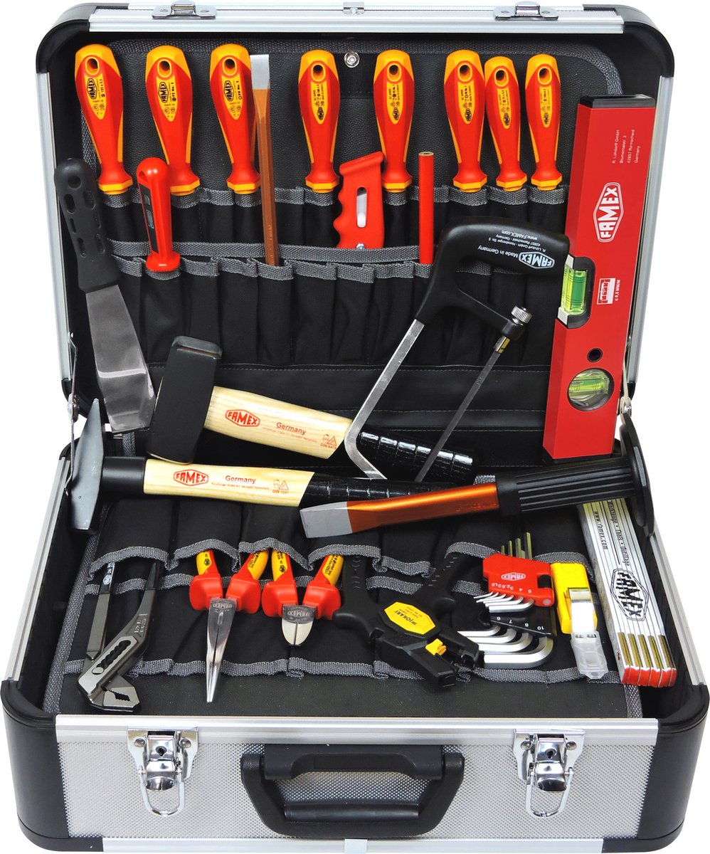 FAMEX Elektricienset, 31-delig - PROFESSIONEEL- 478-10