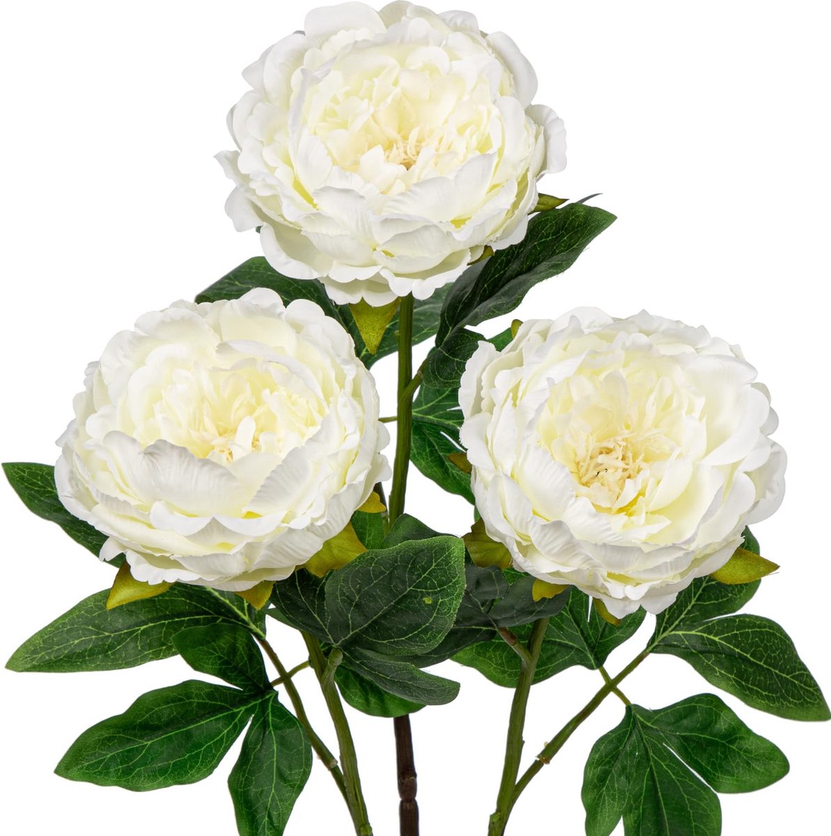 Goodivery ® Realistische Kunstbloemen Pioenrozen Set voor Diverse Decoraties in Huis en Kantoor