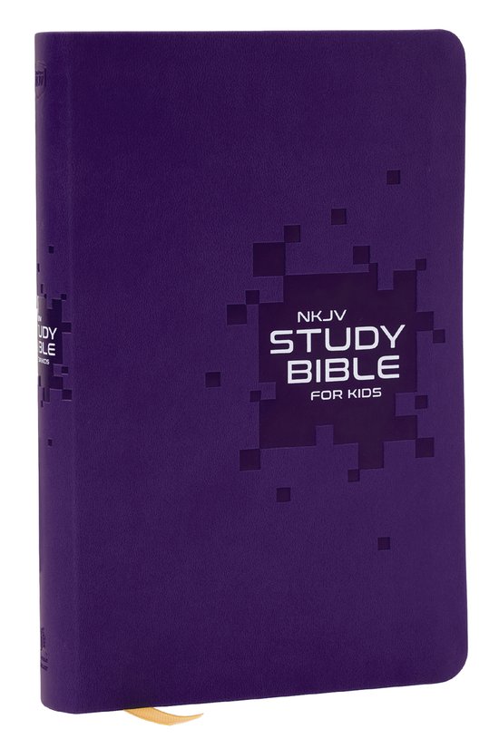 NKJV Study Bible for Kids, Purple Leathersoft: The Premier Study Bible ...