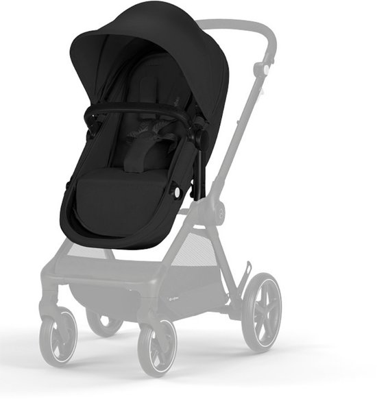 Cybex Kinderwagen Eos Basic BLK Moon Black Incl. Aton B2 i-Size & Adapter van Cybex — afbeelding 5