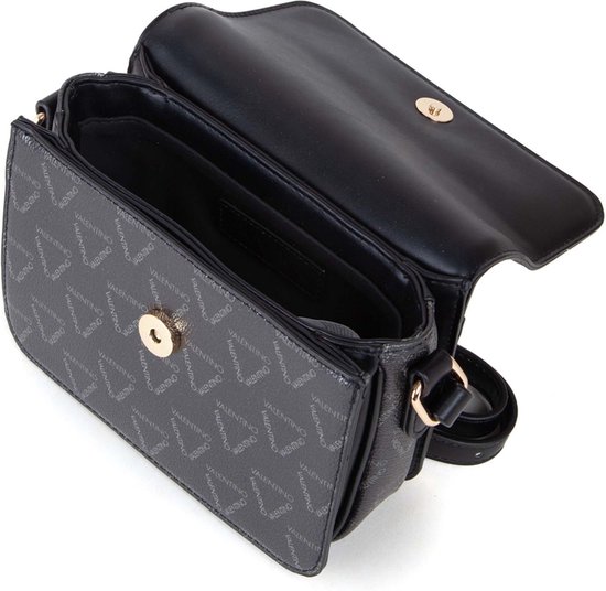 Valentino Liuto Flap Bag – Borsa A Tracolla Elegante In Nero/Multicolor Con Tracolla Regolabile E Materiali Riciclati