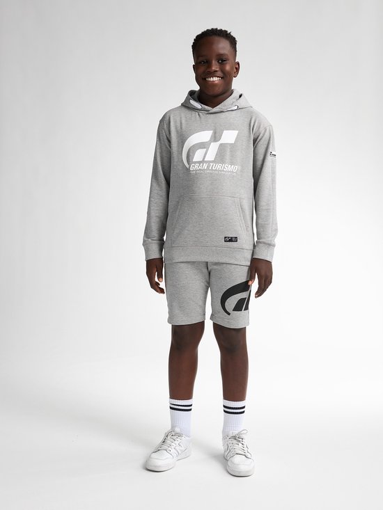 Petrol Industries - Jongens Casual Hoodie Gran Turismo Torque - Grijs - Maat 104