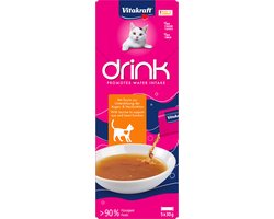Vitakraft Drink Kip Met Taurine - Kattensnack - Kip 150 g