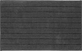 Casilin Badmat Antislip 60x100cm Luca - Waterabsorberende Badkamermat - Wasbaar en Sneldrogend - Voor Douche en Bad - 100% Katoen - Rechthoek - Grijs