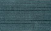 Casilin Badmat Antislip 70x140cm Luca - Waterabsorberende Badkamermat - Wasbaar en Sneldrogend - Voor Douche en Bad - 100% Katoen - Rechthoek - Blauw