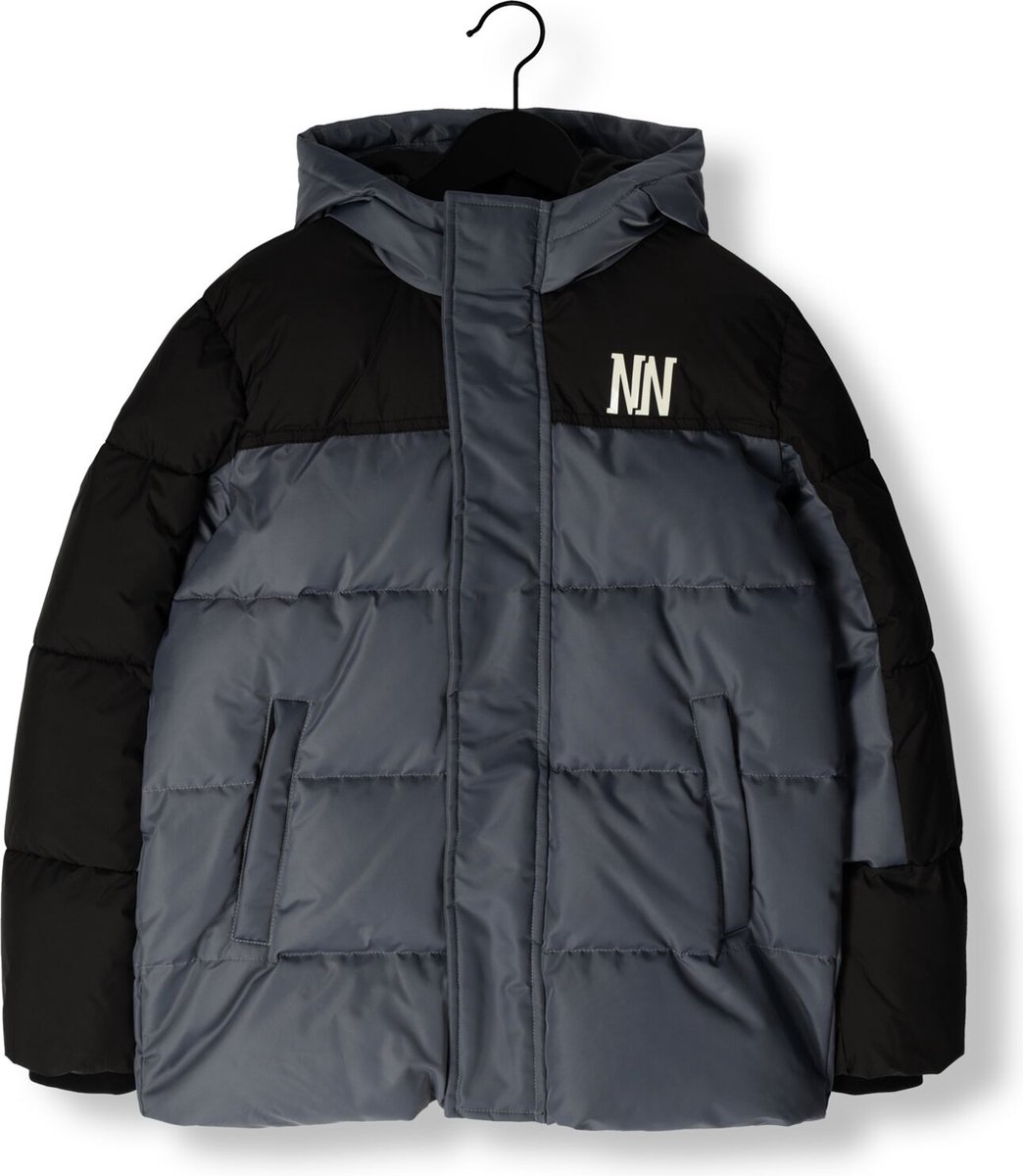Nik & Nik Huxlee Puffer Jacket Jassen Jongens - Winterjas - Grijs - Maat 152