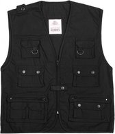 Fostex Reporter vest zwart