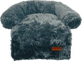 By Cee Cee Origineel Hondendeken Bank – Hondenkleed Bank - Hondenmand - Premium - Volledig Afritsbaar - Donkergrijs - Maat S - 75x75