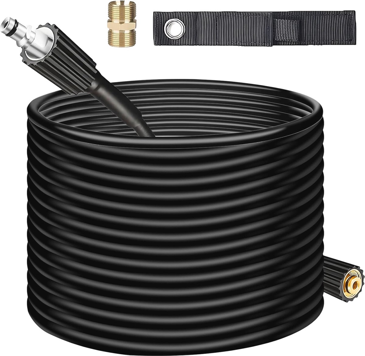 Hogedrukreinigingsslang 5800 psi compatibel met K-serie - reserveslang M24 binnendraad