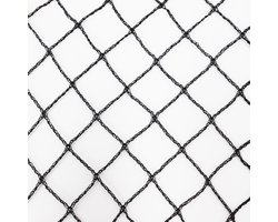 Vijvernet 10m x 6m zwart visvijvernet bladnet vogelbeschermingsnet robuust