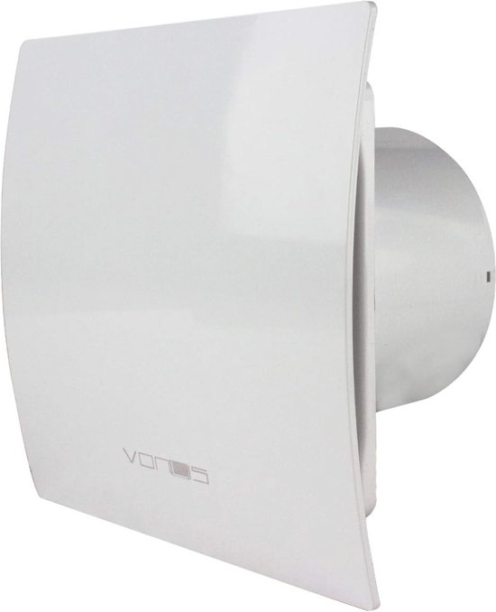 AWENTA badkamerventilator 100 mm | Timer vocht | Zwart