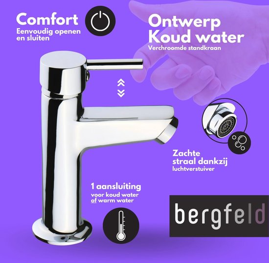 Wastafelkraan Bologna Koper Brush inbouw 2 kranen Type I