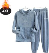 Ensemble de jogging Livano - Tenue d'intérieur - Adultes - Survêtement - Confortable - Pantalon de jogging - Survêtement - Femme - Plus tailles - 4XL