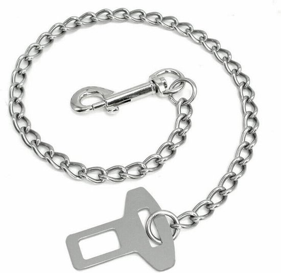 Stalen bedel ketting closed forever | -NL