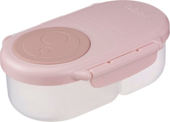 b.box Boîte à collations | Mini boîte bento avec 2 compartiments étanches | Idéal pour les tout-petits, déjeuners et Snacks pour les Enfants | Pour un fruit Heel | Sans BPA