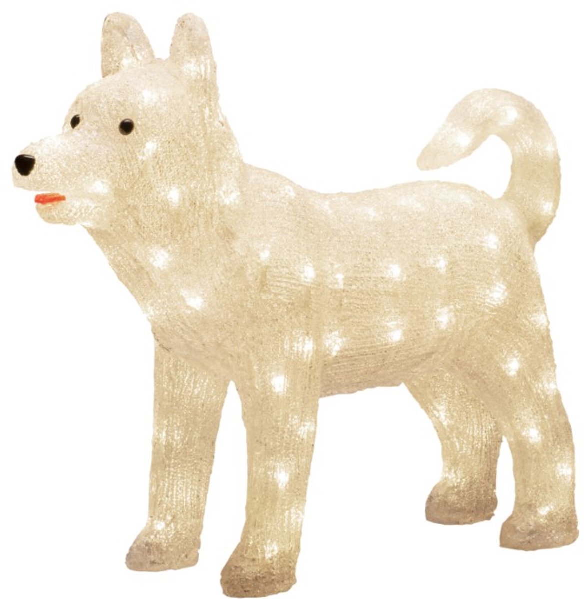 Konstsmide Dog Husky Lichtdecoratie figuur 88 gloeilamp(en) LED 3,6 W G
