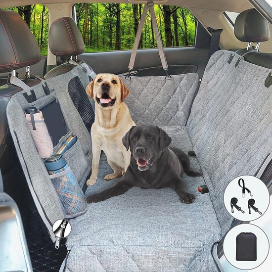 Heldenwerk® autohoes hond achterbank - hondendeken voor de auto