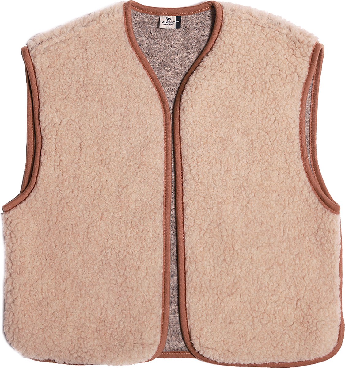 Alwero gilet Camino sand brown S