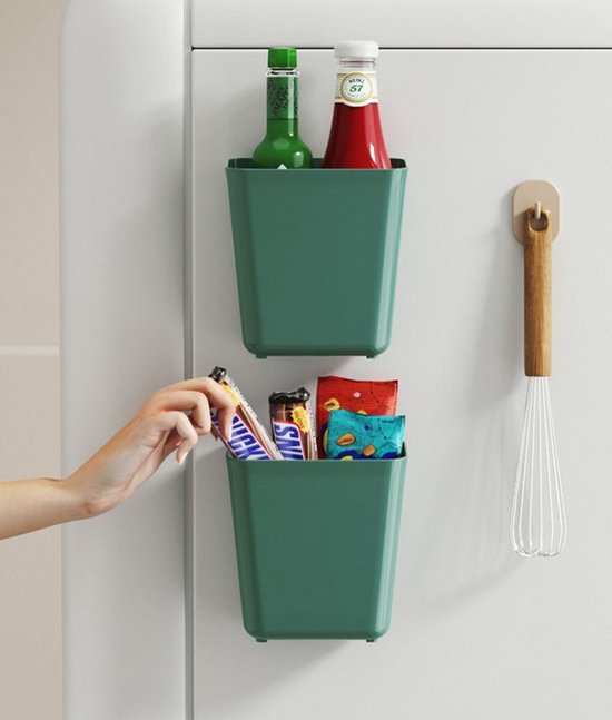 Doorzichtige doos Ruimtebesparende kunststof wandgemonteerde opbergdoos Wattenstaafjes Make-up organizer Thuis kopen vanaf een prijs van 11