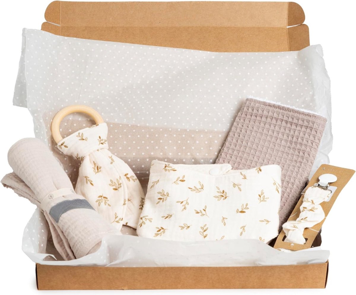 Goedkoopste Lexium Kraammand - Kraamcadeau - Geboortemand - Babygeschenkset - Kraampakket - Baby cadeau