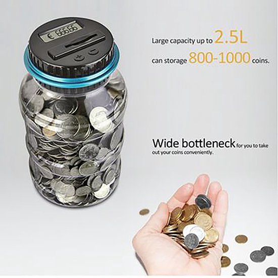 Youngine Nieuwigheid Gezicht Bank Munt Eten Spaarbank Kinderen Geldbesparende Collectie Spaarpot (Rood