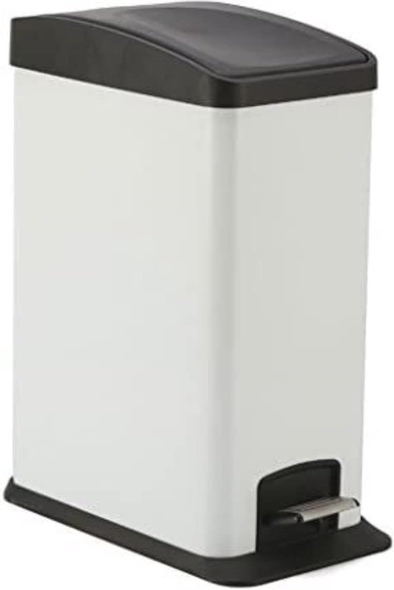 Goedkoopste Roestvrijstalen Pedaalemmer met Dempende Deksel - Stijlvolle Vuilnisbak voor Keuken en Woonkamer