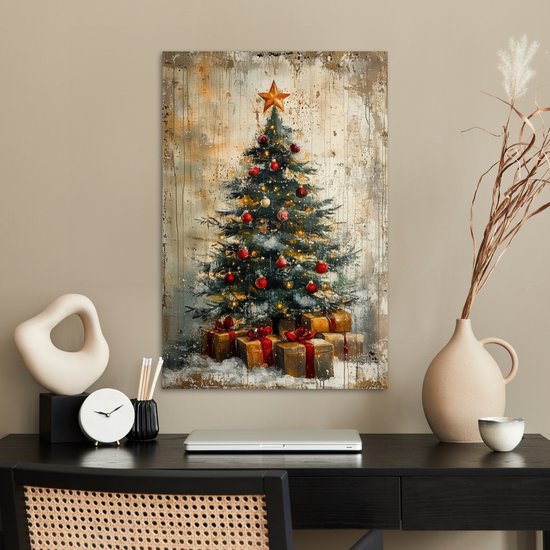 WIKEO Kerst poster foto's winter afbeelding schattige kerstman foto's WIKEO Kerst poster foto's winter afbeelding schattige kerstman foto's