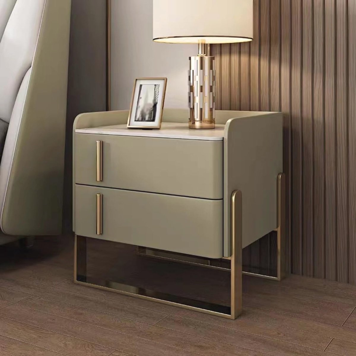 Goedkoopste Moderne Nachtkastjes Set van 2 met Lades - Gepersonaliseerd Design voor Slaapkamer