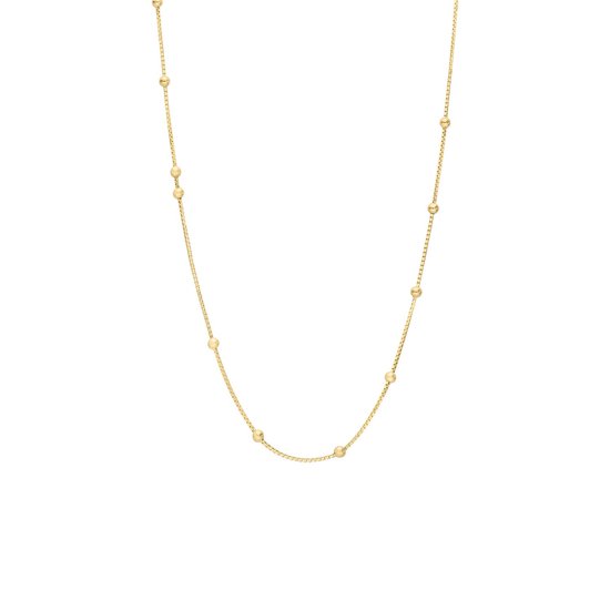 modabilé Silberkette Ankerkette DELICATE, Halskette Damen 45cm, 1,55mm