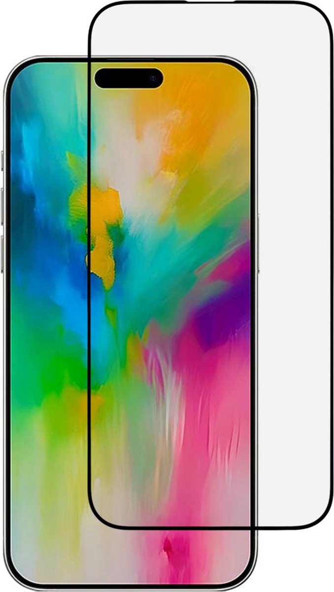 Peachy Tempered Glass Protector geschikt voor iPhone 16