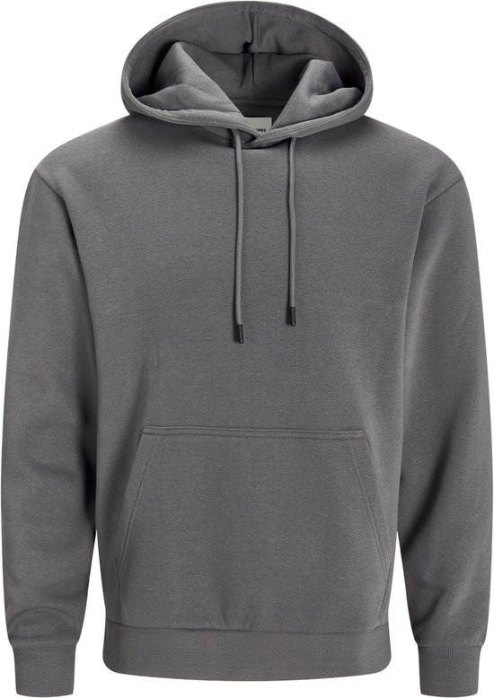 JACK&JONES PLUS - JJEBRADLEY SWEAT HOOD NOOS PLS Heren Trui - Castlerock