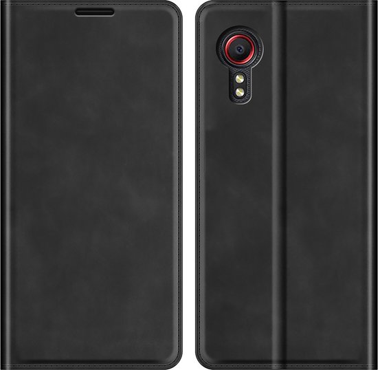 Etui Portefeuille Samsung Galaxy Xcover 5 Etui Portefeuille Simili Cuir - Zwart