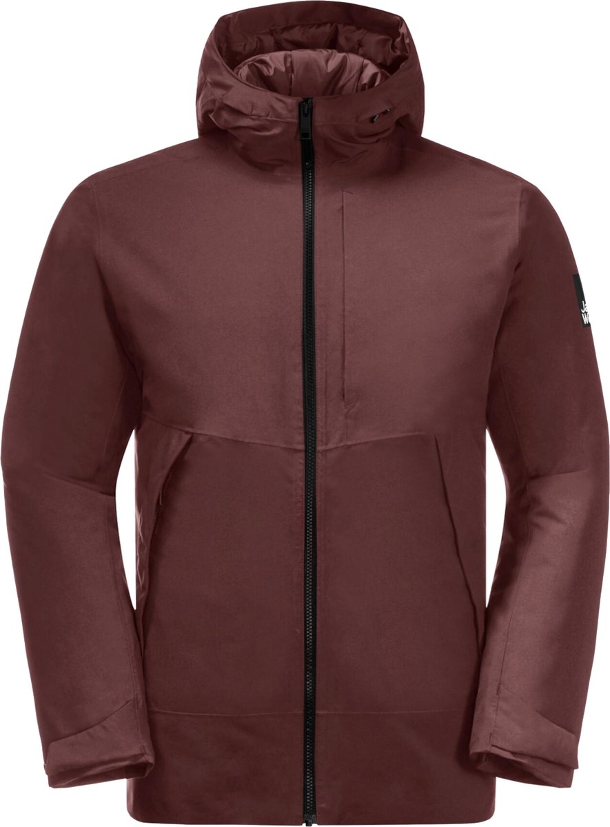 Jack Wolfskin Tempelhof Jkt M 1115491-2185 Mannen Jasje Kastanjebruin