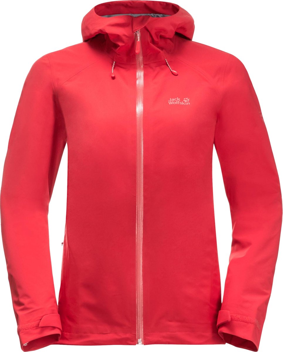 Jack Wolfskin Highest Peak 3l Jkt W 1115121-2058 Vrouwen Jasje Rood