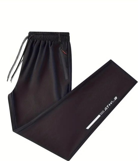 Bovista Training Pants Men - Pantalons de sport - Pantalons d'entraînement longs - Survêtement - Vêtements de sport - Zwart - XS