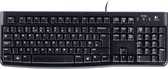 Logitech K120 - Bedraad Toetsenbord - QWERTY ISO - Zwart