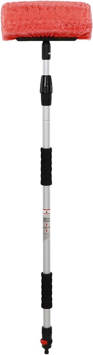 Goedkoopste Autowasborstel Telescopisch - Wasborstel Met Telescopische Steel Van 105-180 cm Uittrekbaar – Telescoop Wasborstel Met Zachte Borstel Haren – Uitschuifbare Wasborstel Auto – Was Borstel