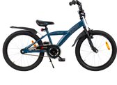 2Cycle Biker kinderfiets 20 inch (6 tot 8 jaar) voor jongens blauw