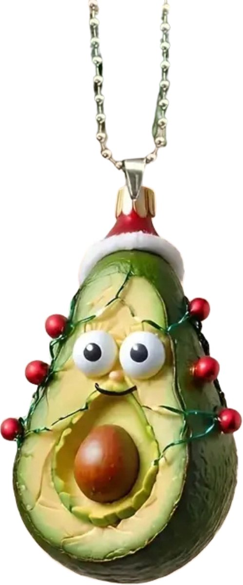 Bovista Kerstballen - Kerstversiering - Acryl - Avocado - Feestelijke Decoratie - E