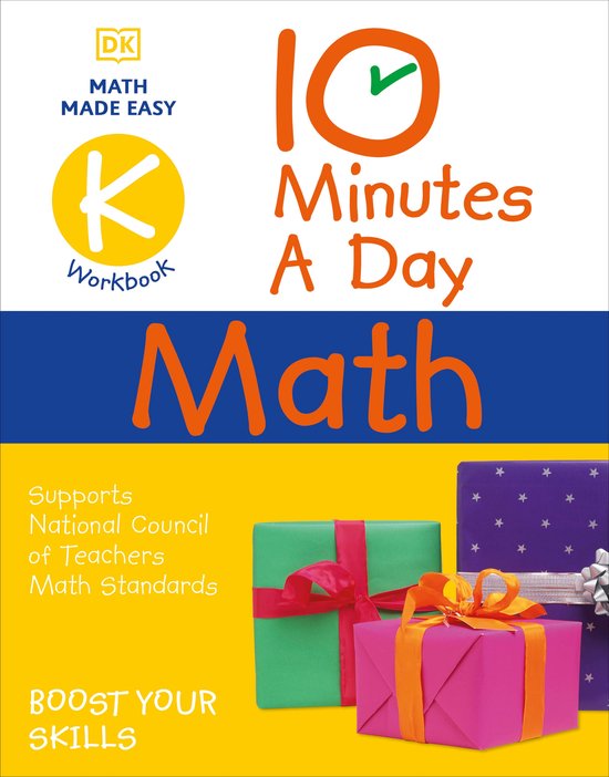10 Minutes a Day Math Kindergarten - cover