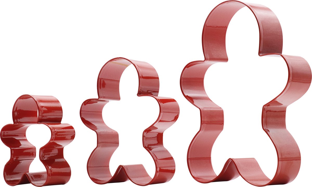 PME Christmas Cookie Cutter Set of 3 - Gingerbread Man
