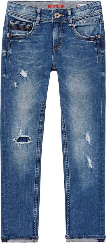 Vingino Jongens Flex-Fit Jeans - Blue Vintage - Maat 128 | bol.com