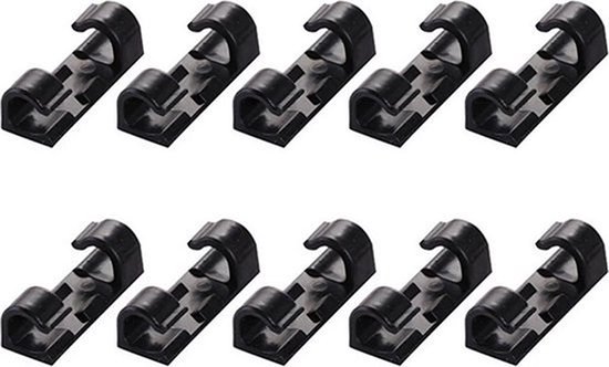Kabelhalter Selbstklebend, Outdoor Kabel Clips, 50 Stück Kabelschellen, Mini Outdoor Kabelclips